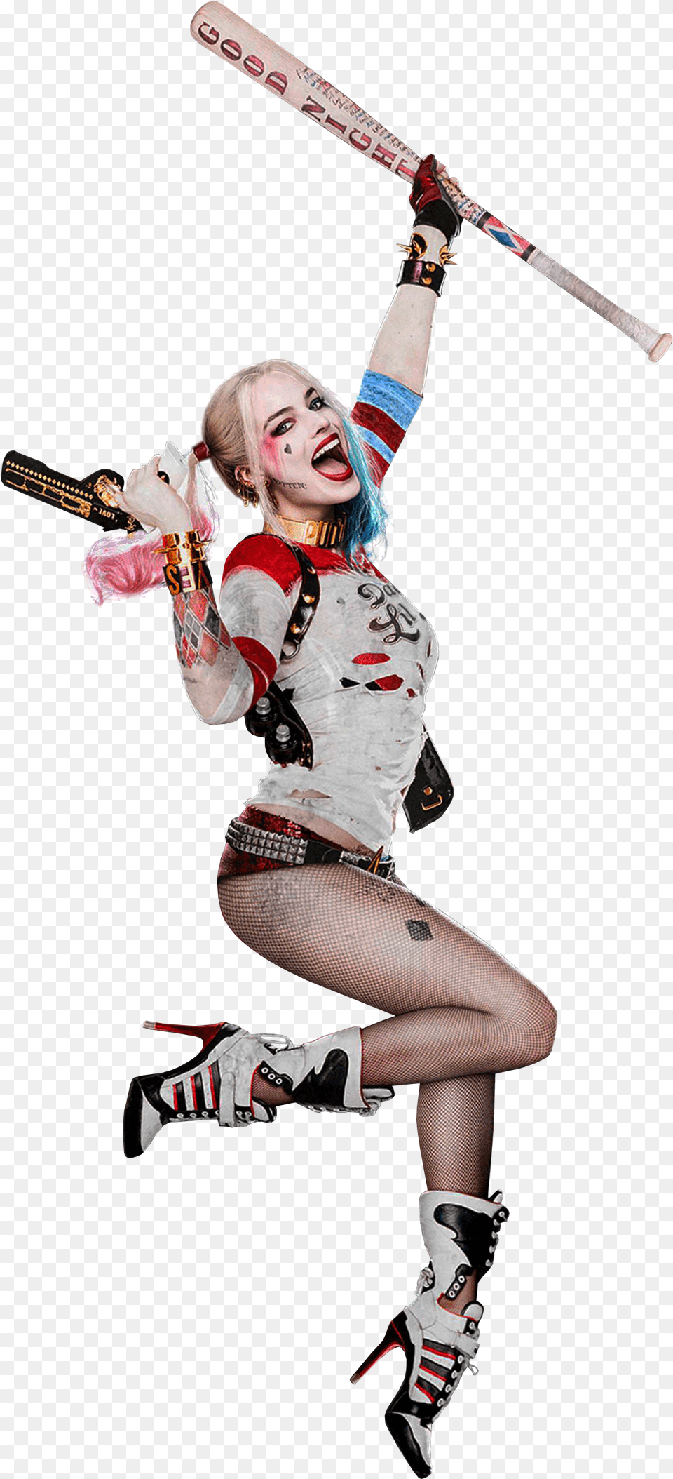 Harley Quinn Suicide Squad Image, Shoe, Clothing, Person, People Free Png Download