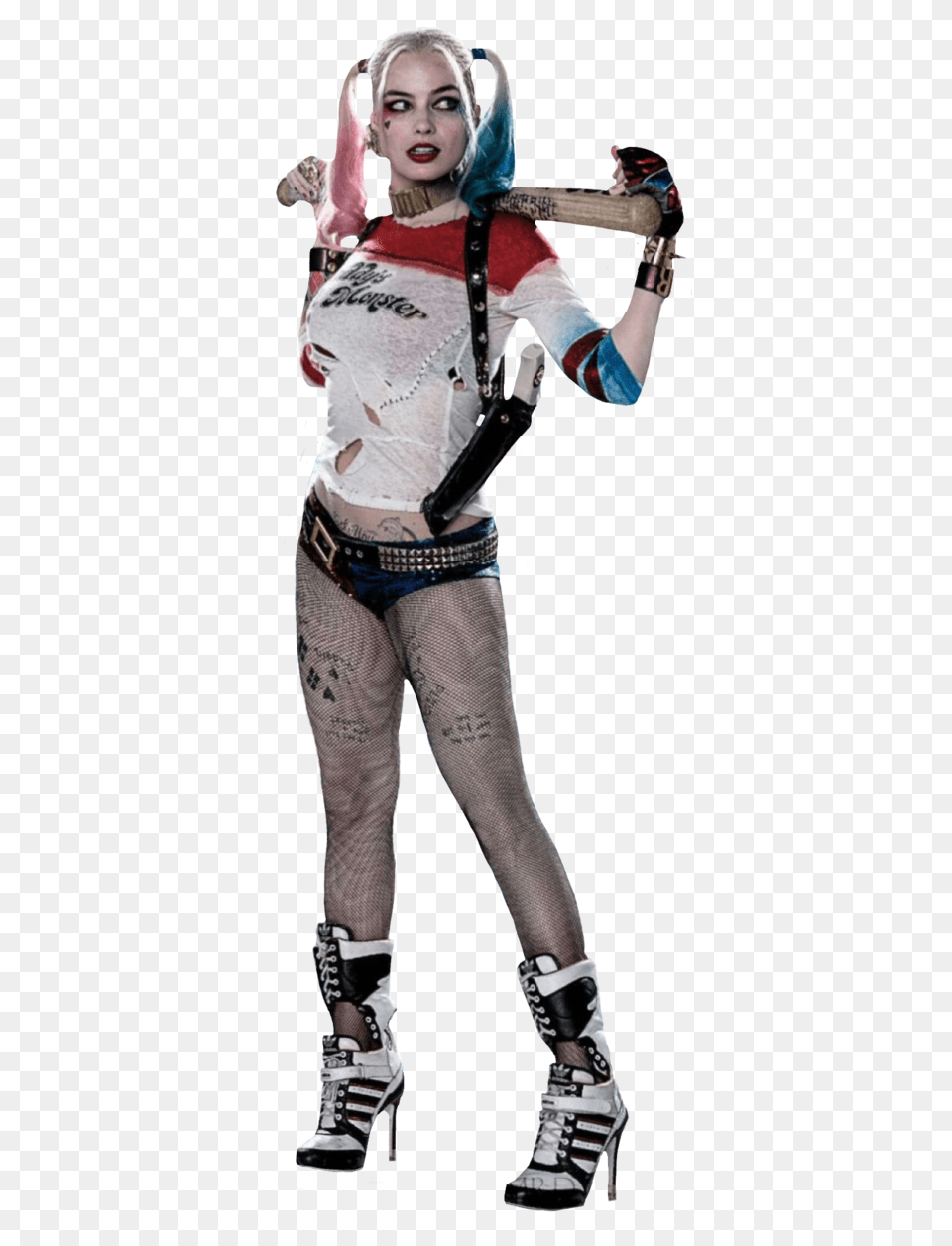 Harley Quinn Suicide Squad Image, Clothing, Skin, Shoe, Person Free Png Download