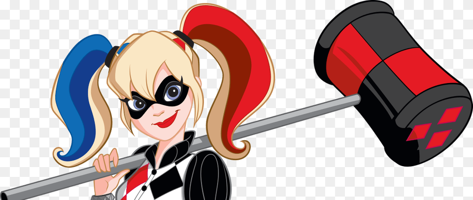 Harley Quinn Super Hero, Baby, Person, Face, Head Free Png Download