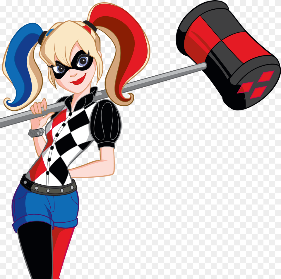 Harley Quinn Superhero Girl, Book, Comics, Publication, Face Png Image