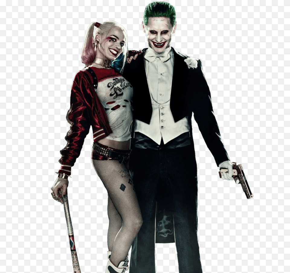 Harley Quinn Transparent Joker Y Harley Quinn, Clothing, Person, Costume, Adult Free Png