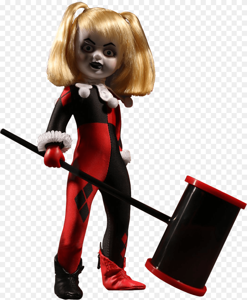 Harley Quinn Unmasked 10 Living Dead Doll Doll, Toy, Face, Head, Person Free Png
