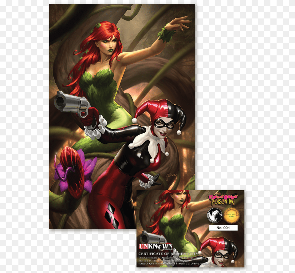 Harley Quinn Y Poison Ivy, Book, Comics, Publication, Adult Free Transparent Png