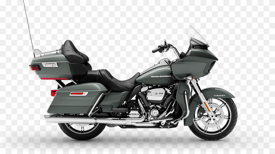 Harley Road Glide Ultra Black, Machine, Spoke, Motorcycle, Transportation Png