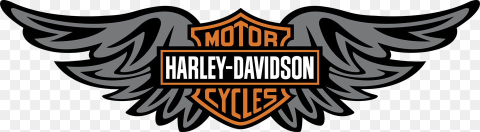 Harley Wings Logo Harley Davidson Wings Logo Vector, Emblem, Symbol, Animal, Fish Png Image