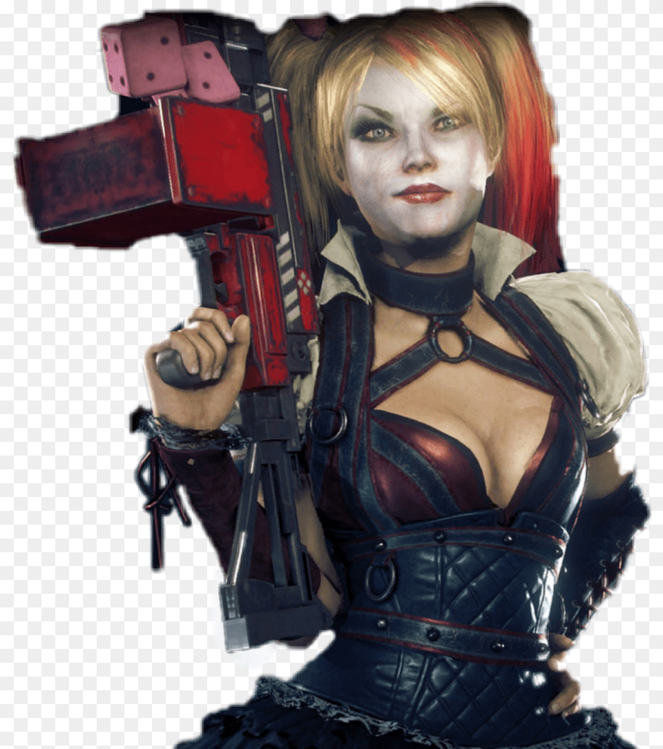 Harleyquinn Harley Quinn Arkham Batman Arkham Knight Sirens, Adult, Person, Woman, Female Free Transparent Png