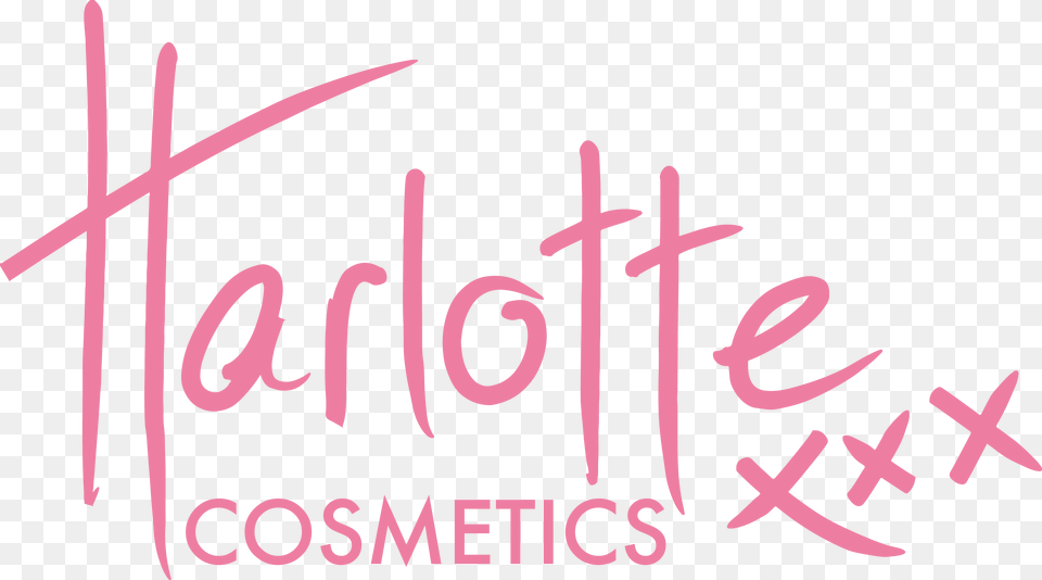 Harlotte Cosmetics, Text, Cross, Handwriting, Symbol Free Png