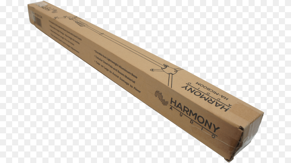 Harmony Audio Ha Micboom Pro Audio Live Sound Mic Or Microphone, Box, Cardboard, Carton, Person Png
