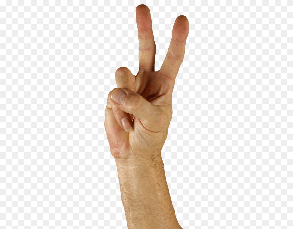 Harmony Peace Hope Sign Language Finger Two Hand Background Peace Sign Hand, Body Part, Person, Baby, Wrist Free Png Download
