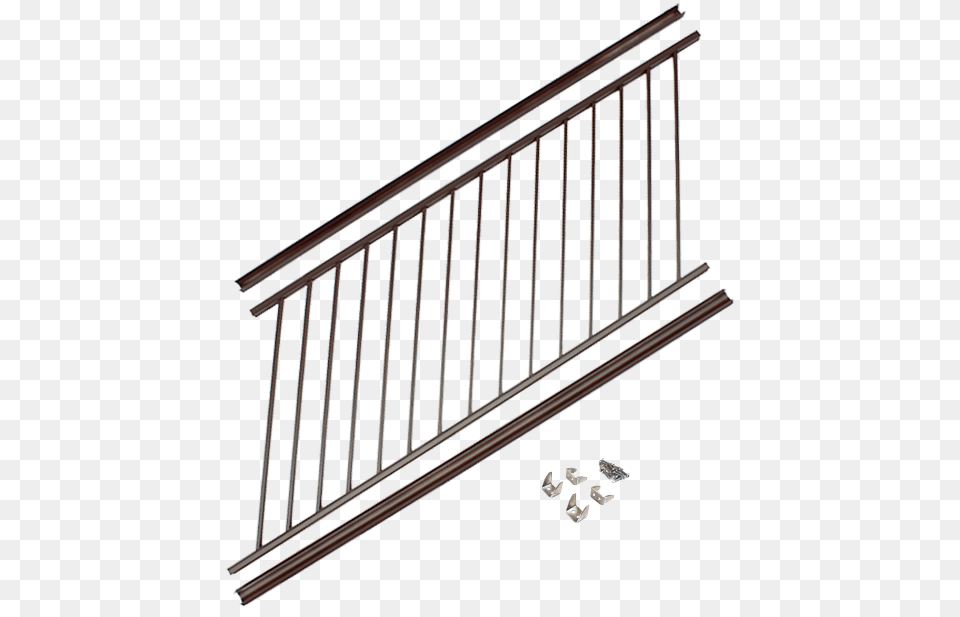 Harmony Railing 36 X 8 Stair Railing Bronze Preassembled Stair Railing, Handrail, Fence Png Image