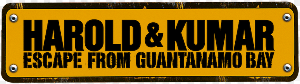 Harold Amp Kumar Escape From Guantanamo Bay Kumar Escape From Guantanamo Bay, License Plate, Transportation, Vehicle, Symbol Free Png