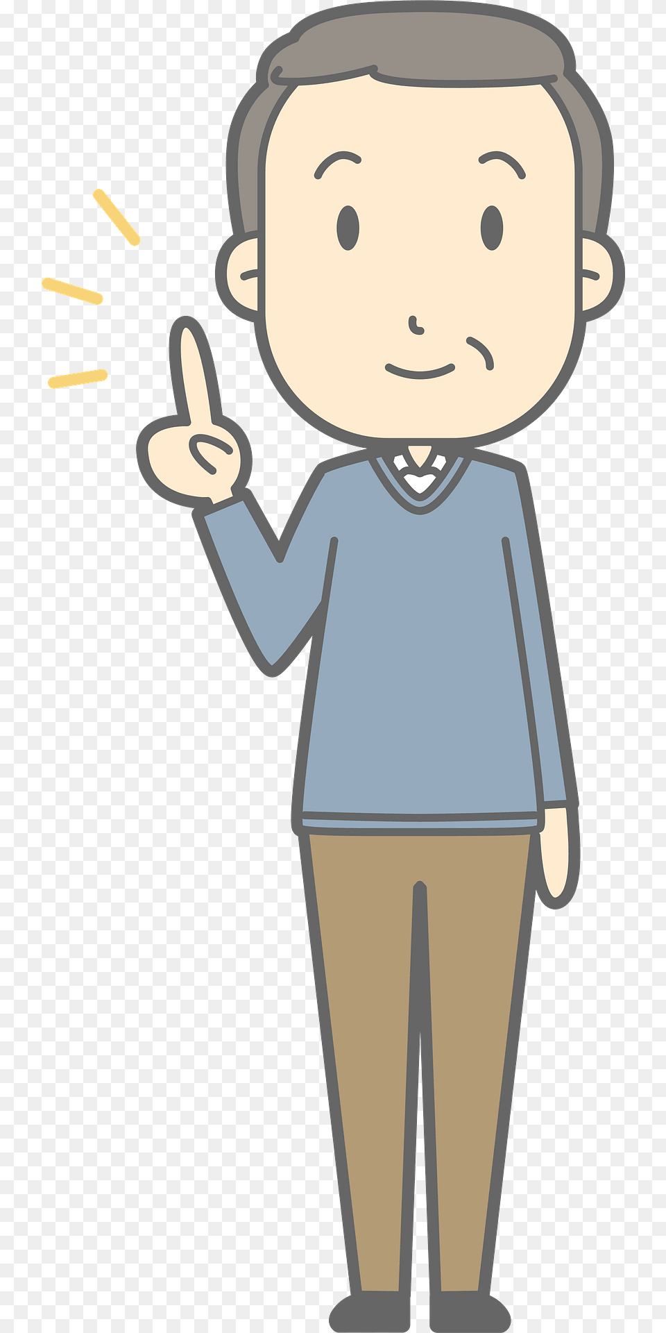 Harold Middle Aged Man Is Giving Advice Clipart, Person, Face, Head, Body Part Png