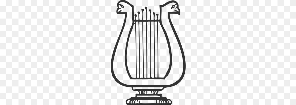 Harp Lyre, Musical Instrument, Device, Grass Png Image