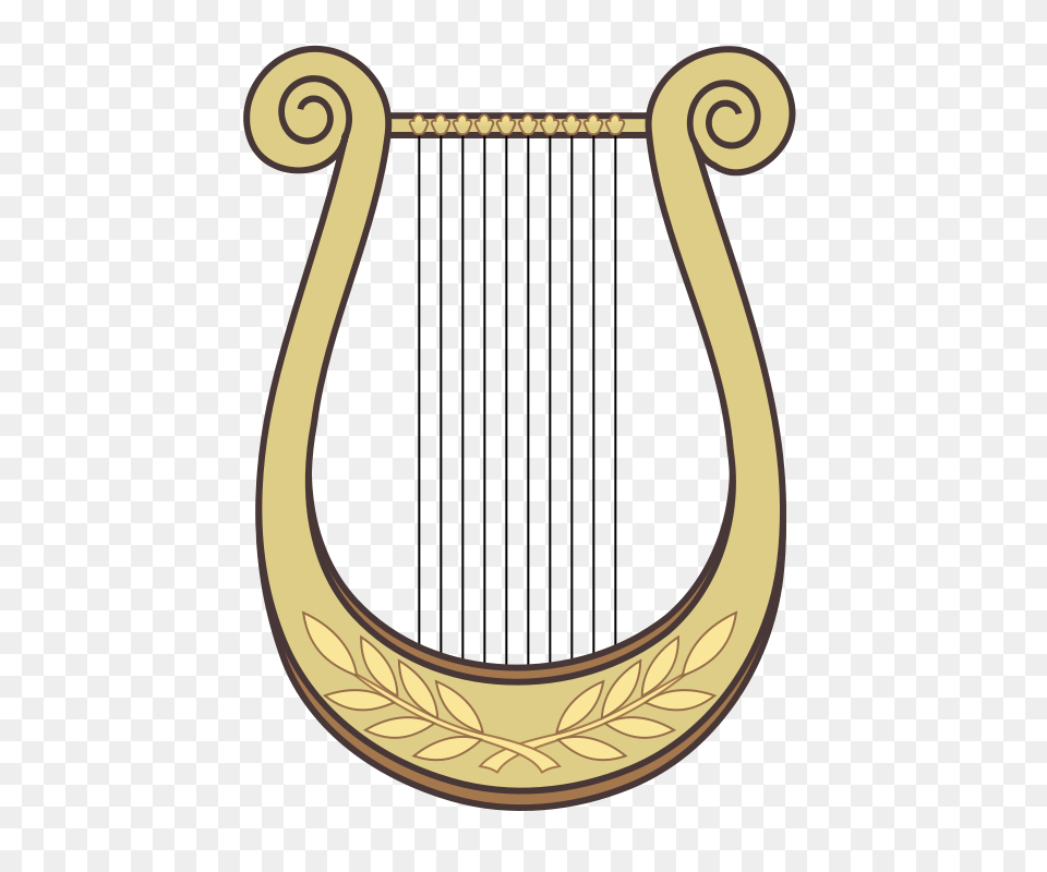 Harp, Lyre, Musical Instrument, Astronomy, Moon Free Png Download