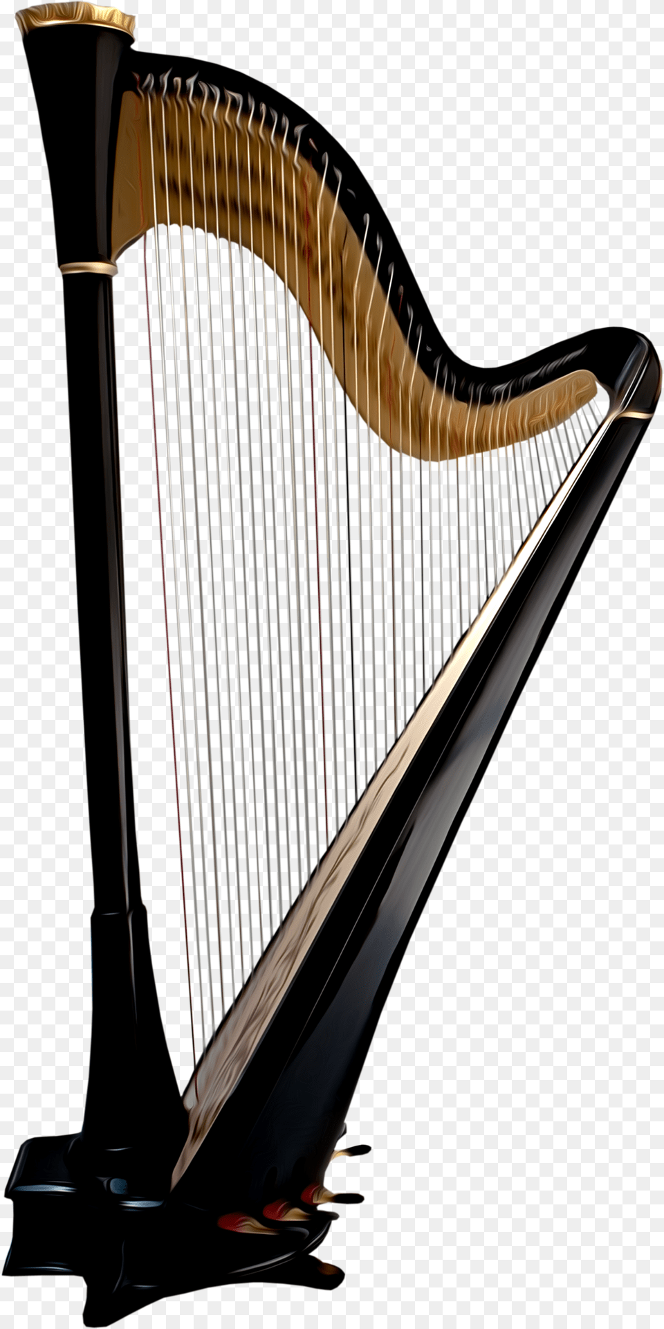 Harp, Musical Instrument Free Png