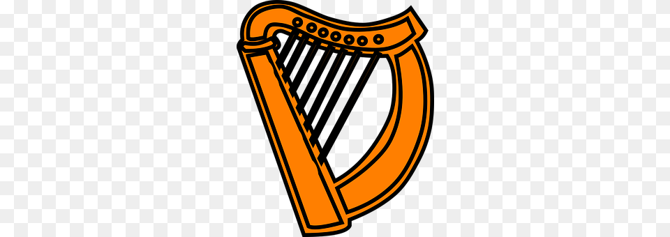 Harp Musical Instrument Png Image