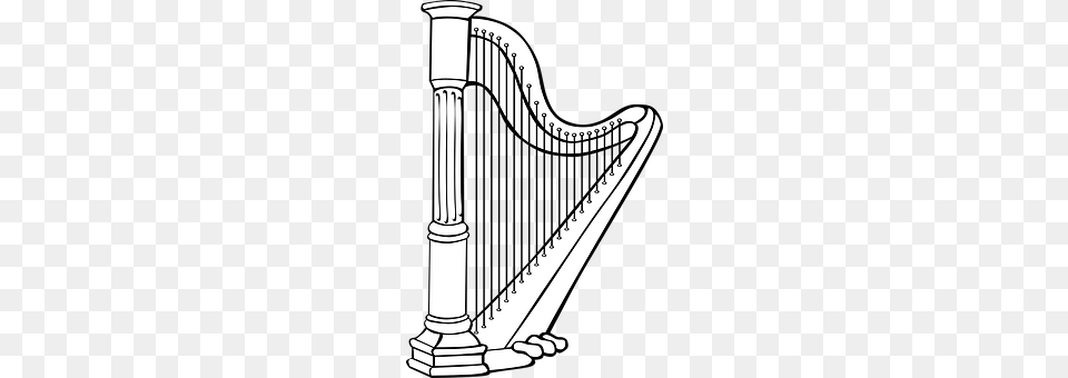 Harp Musical Instrument, Smoke Pipe Free Png