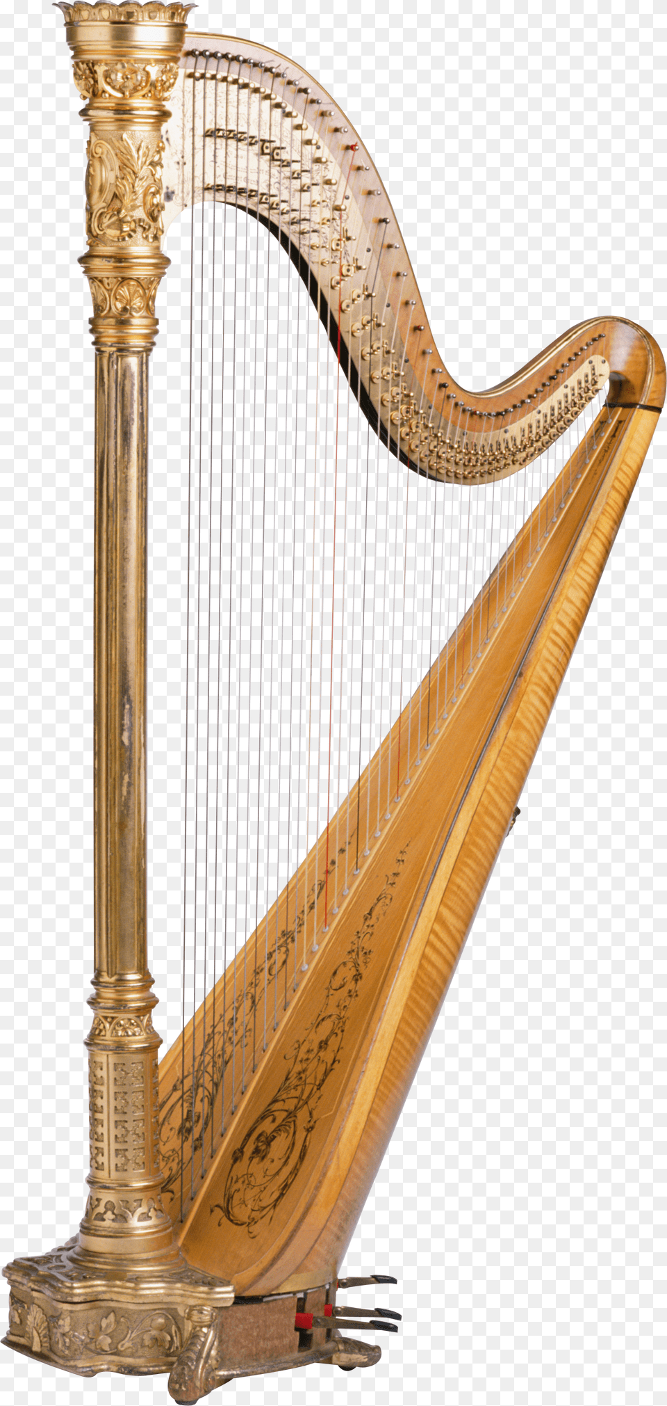 Harp, Musical Instrument Free Png