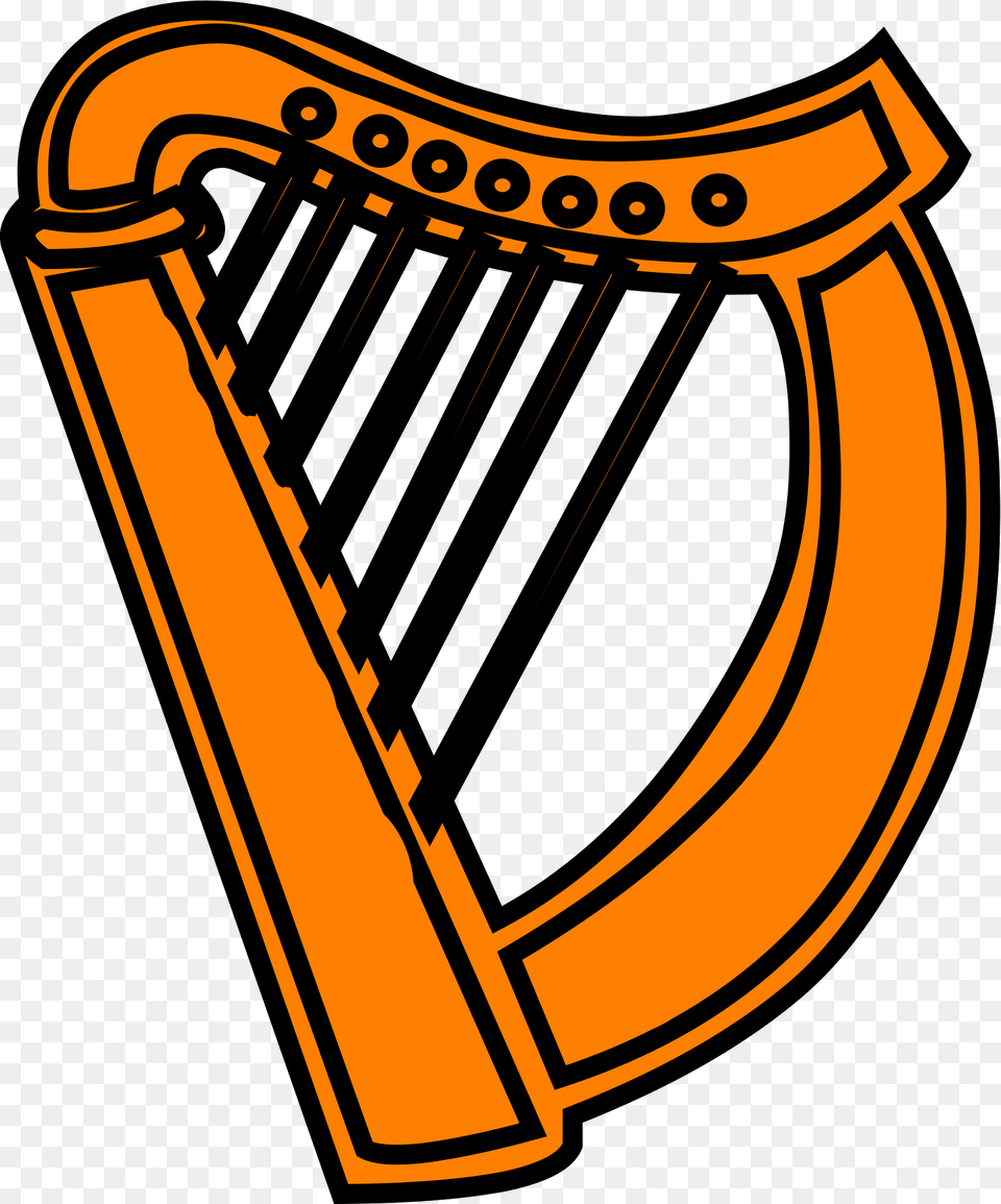 Harp Clipart, Musical Instrument Png Image