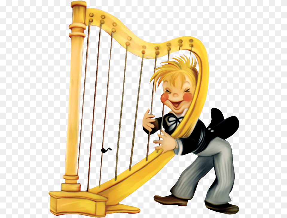 Harp Clipart Transparent Kid Playing Harp Clipart, Adult, Person, Musical Instrument, Woman Png