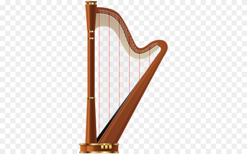 Harp Transparent Clip Art Objetos Clip Art, Musical Instrument, Gate Free Png Download