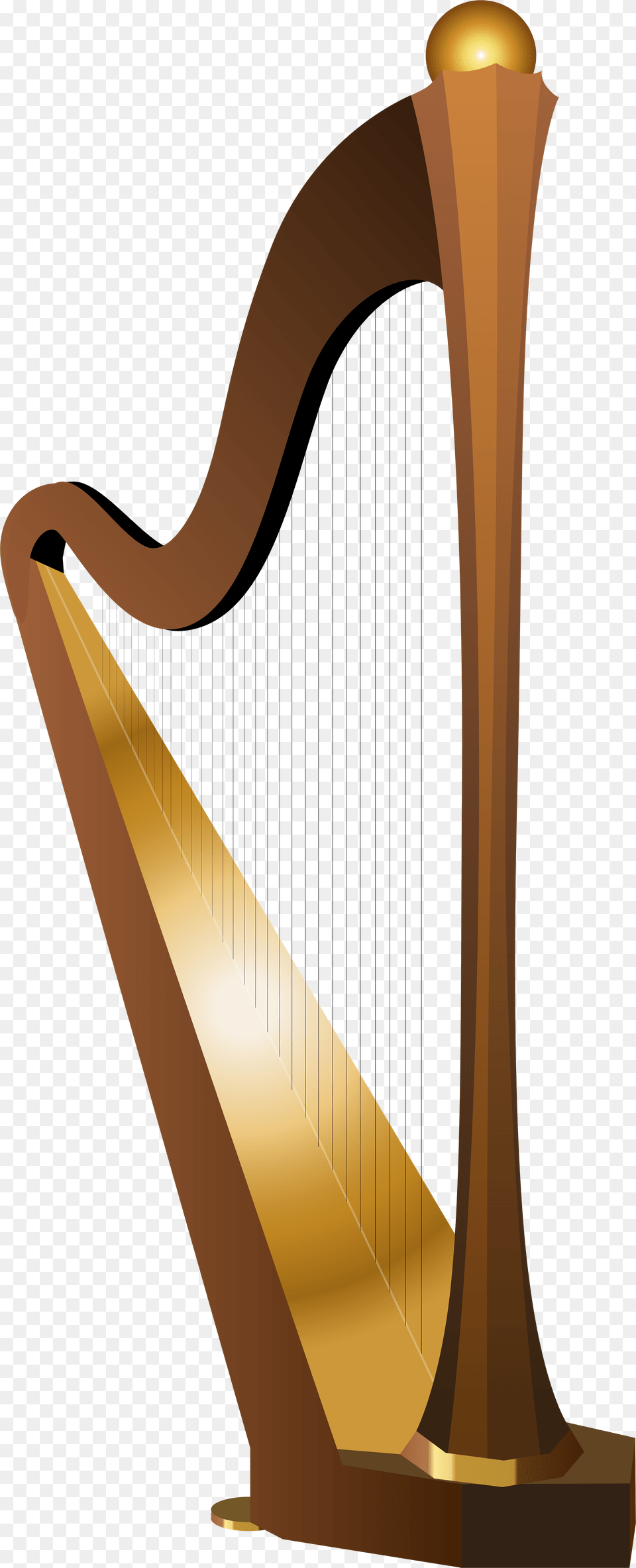 Harp Transparent Image Transparent Harp, Musical Instrument Png