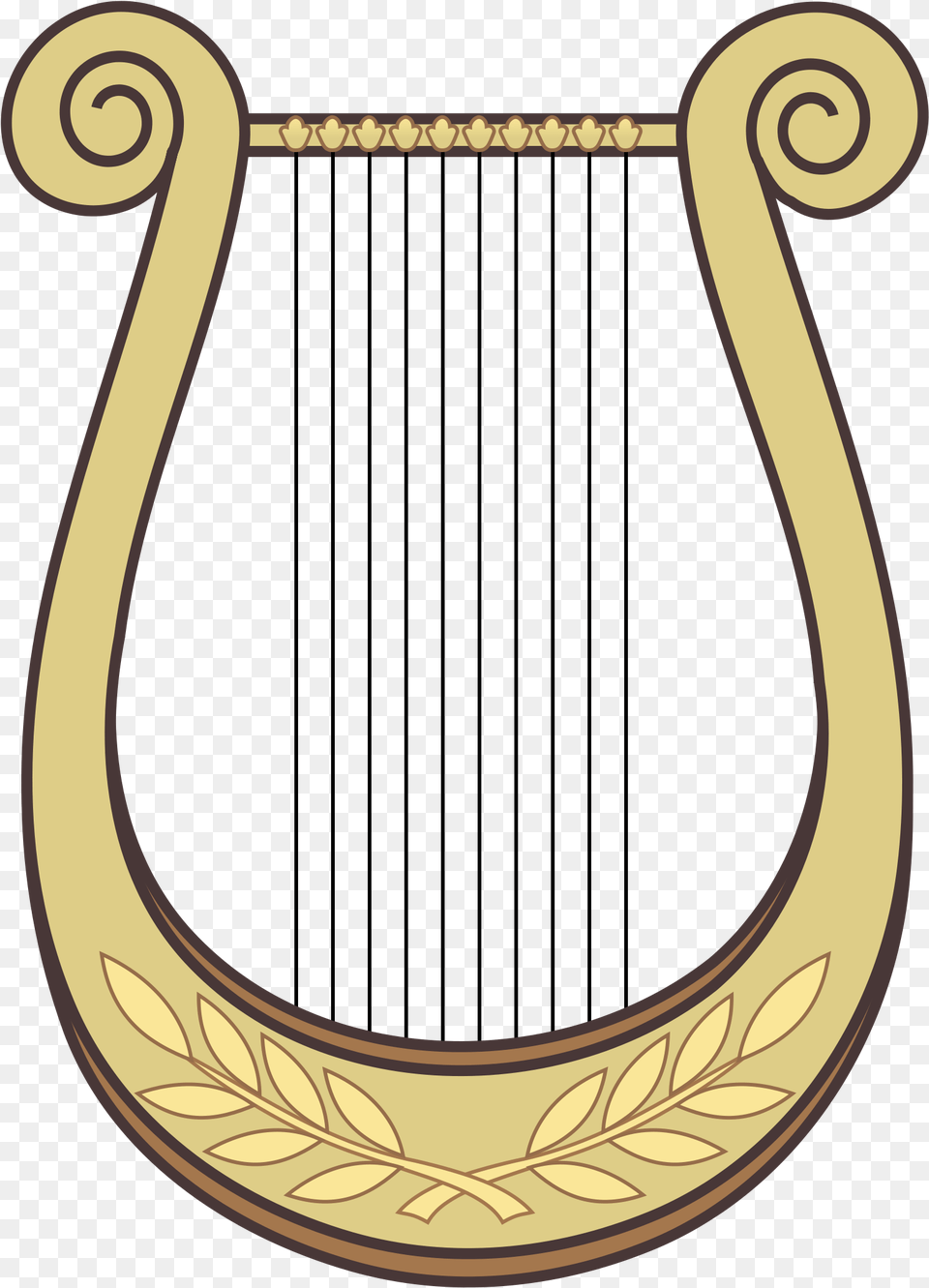 Harp Lyre Clipart, Musical Instrument, Disk Free Transparent Png