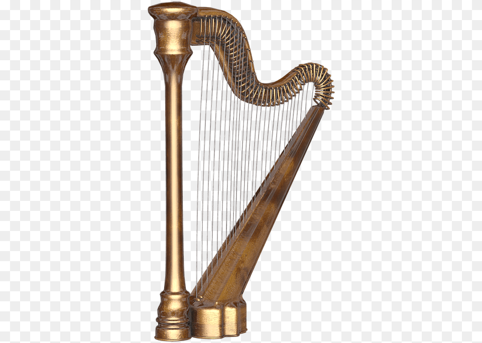 Harp Western Musical Instruments, Musical Instrument Free Transparent Png