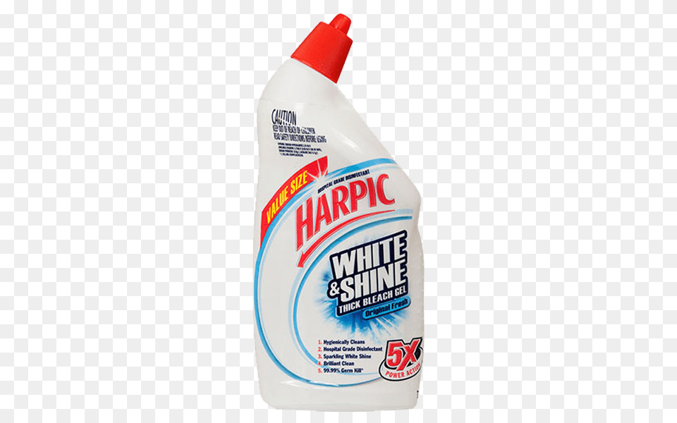 Harpic White Shine Bleach, Bottle, Food, Ketchup Free Transparent Png