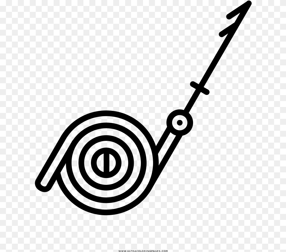 Harpoon Coloring, Gray Png