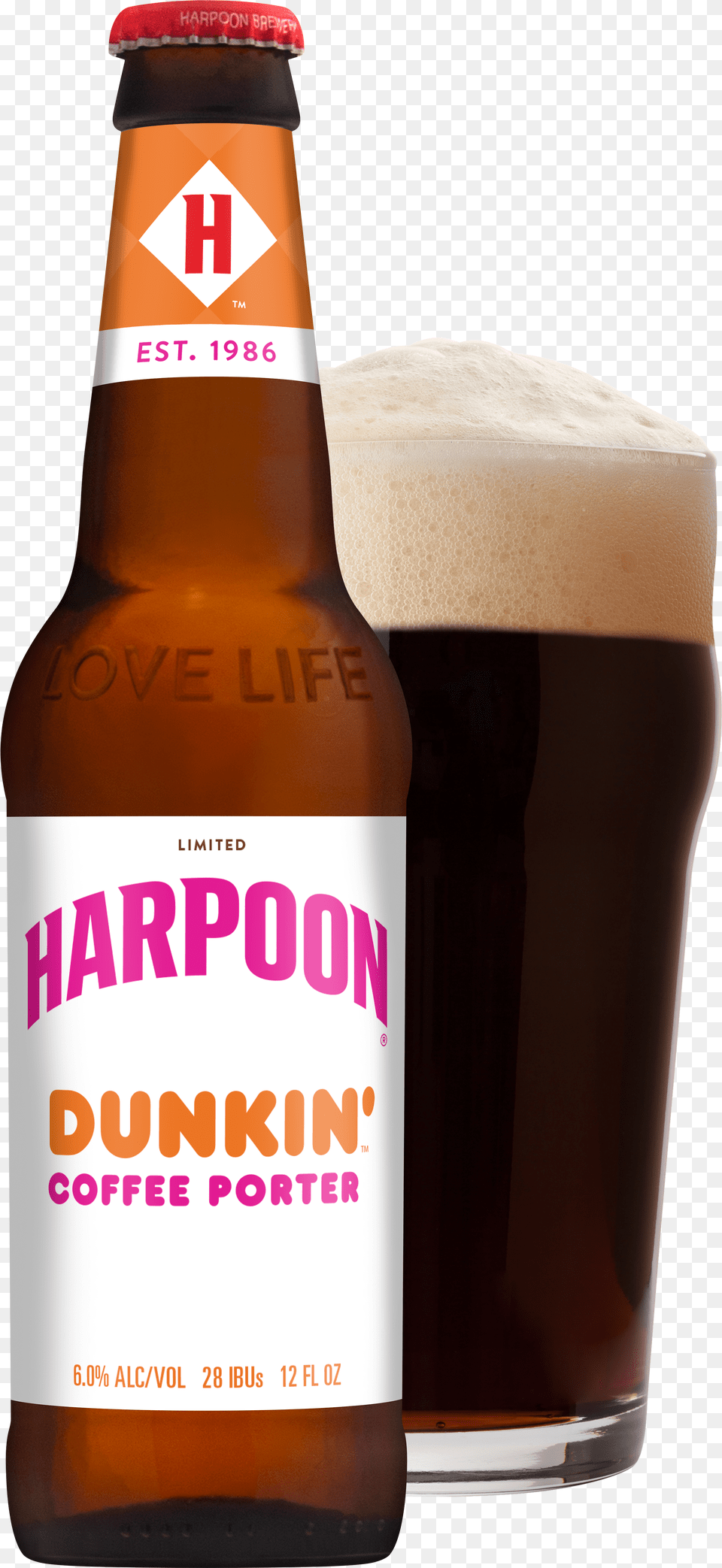 Harpoon Dunkin Coffee Porter Free Transparent Png