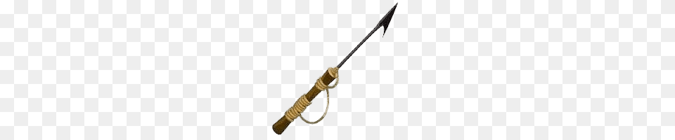 Harpoon With Attached Rope, Spear, Weapon, Sword, Blade Png Image