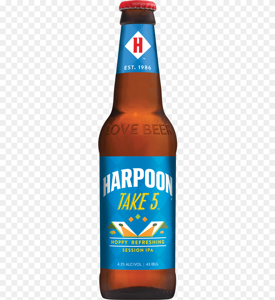 Harpoon Year Round Harpoon India Pale Ale 12 Fl Oz Bottle, Alcohol, Beer, Beer Bottle, Beverage Free Transparent Png