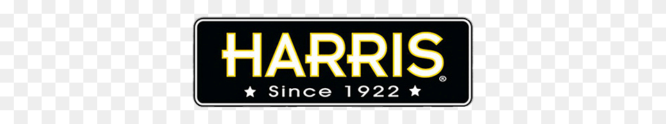Harris Logo, License Plate, Transportation, Vehicle, Scoreboard Free Png Download
