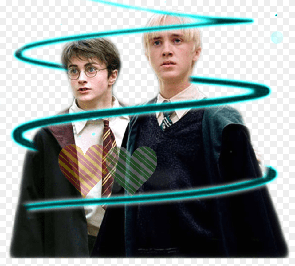 Harry And Draco Harry Potter Et Drago Malefoy, Accessories, Tie, Portrait, Photography Free Png Download