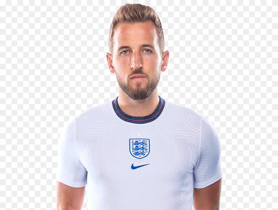 Harry Kane England National Football Team, T-shirt, Shirt, Clothing, Person Png Image