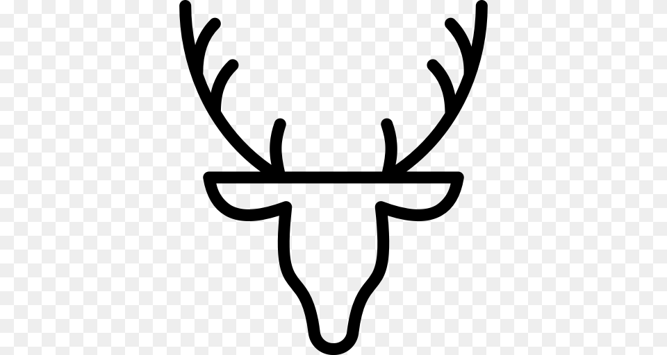 Harry Outline Patronas Potter Stag Icon, Gray Free Png