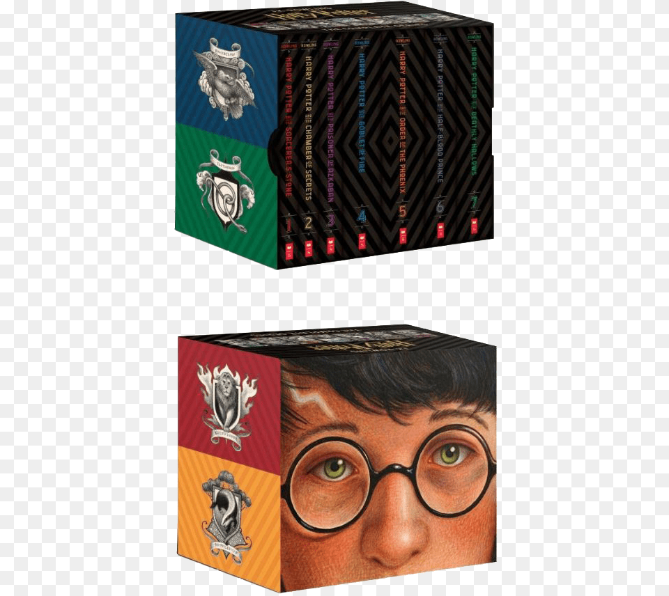 Harry Potter 20th Anniversary Edition Box Set, Publication, Book, Adult, Person Png