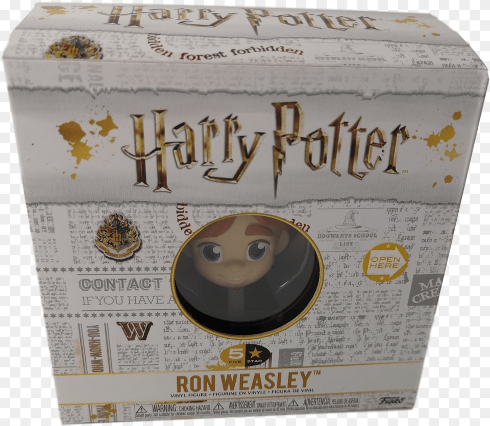 Harry Potter 5 Star Vinyl Harry Potter Miniatures Game Logo, Box, Face, Head, Person Free Png