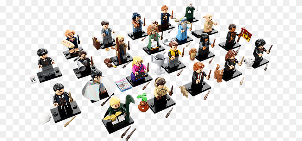 Harry Potter And Fantastic Beasts Lego Minifigures Lego Fantastic Beasts Minifigures, Person, People, Face, Head Png Image