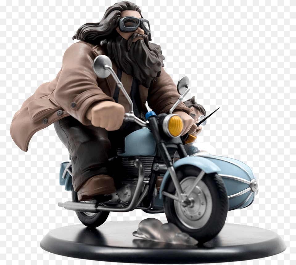 Harry Potter And Rubeus Hagrid Limited Edition Q Fig, Wheel, Vehicle, Transportation, Machine Png Image