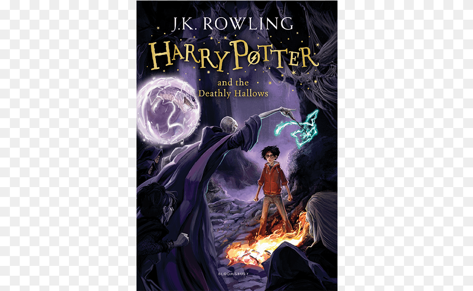 Harry Potter And The Deathly Hallows Book Harry Potter Books The Deathly Hallows, Publication, Boy, Child, Male Free Png Download
