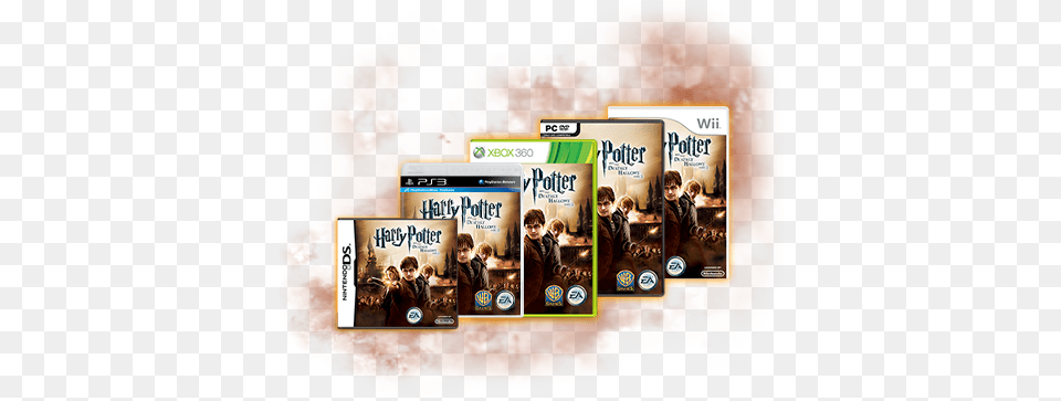 Harry Potter And The Deathly Hallows Electronic Arts Harry Potter And The Deathly Hallows, Book, Publication, Advertisement, Poster Free Transparent Png