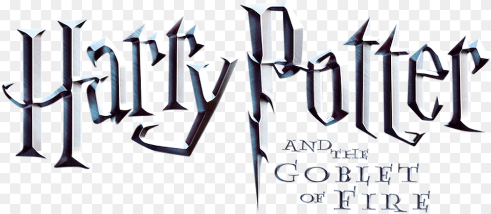Harry Potter And The Goblet Of Fire Harry Potter And The Goblet Of Fire Logo, Calligraphy, Handwriting, Text, Book Free Png Download