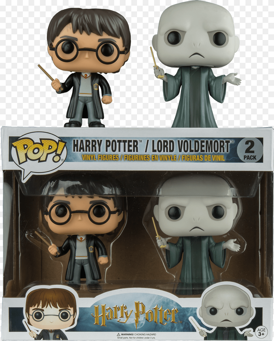Harry Potter And Voldemort Funko Pop, Book, Comics, Publication, Baby Free Png