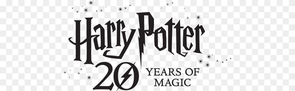 Harry Potter Anniversary Party The Bookworm Of Edwards, Calligraphy, Handwriting, Text Free Png Download