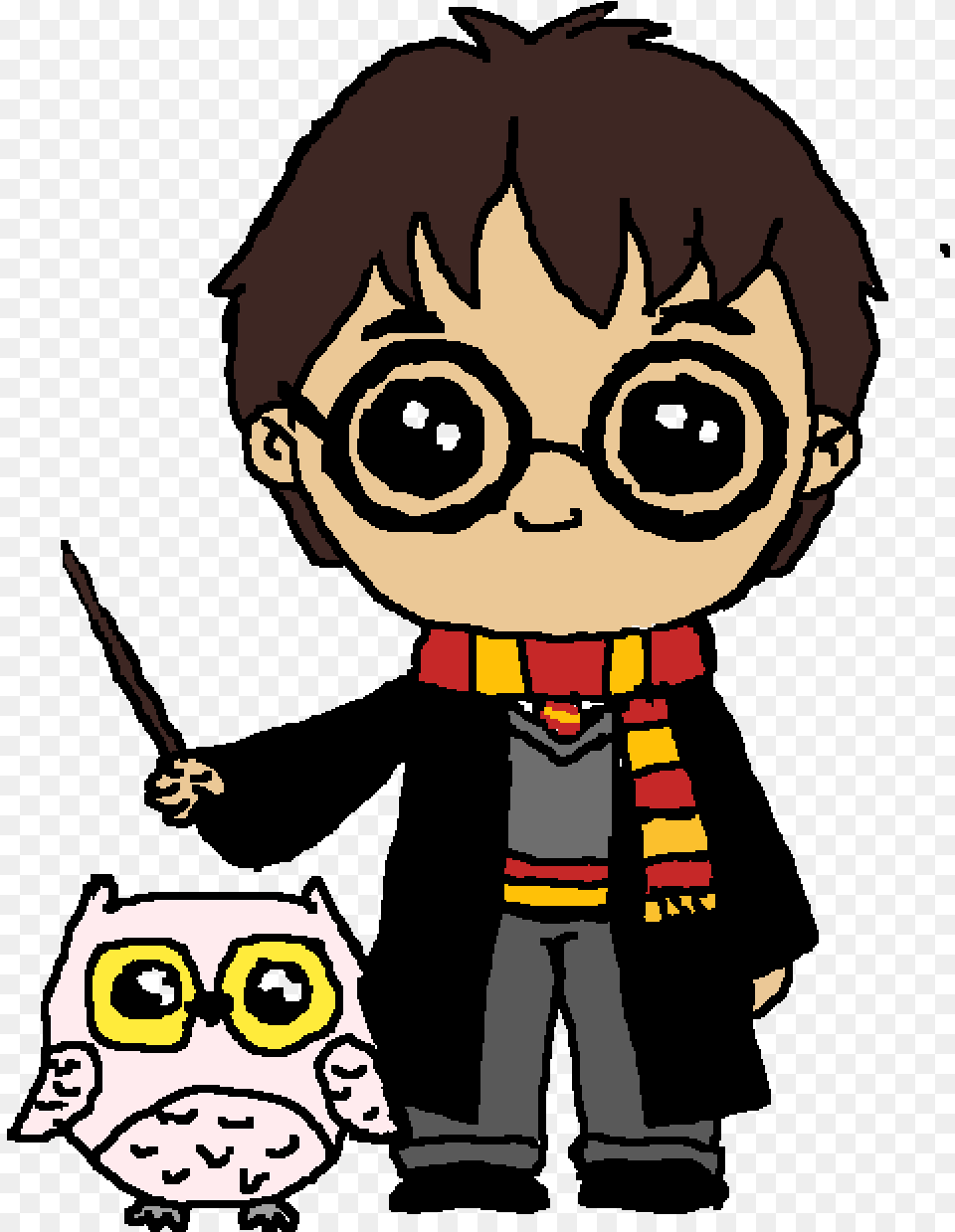 Harry Potter Characters Cartoon, Baby, Person, Book, Comics Free Png Download