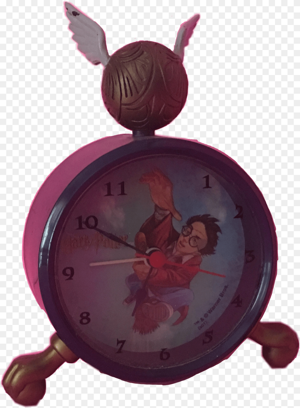 Harry Potter Clock Pngstickers Pngedit Freetoedit Alarm Clock, Alarm Clock, Person, Face, Head Png Image
