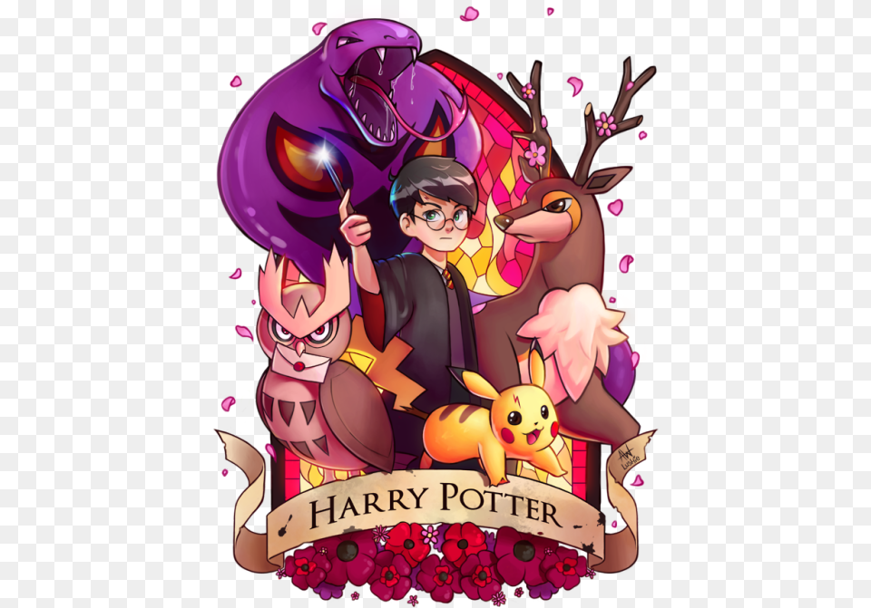 Harry Potter Com Pokmon, Book, Comics, Publication, Face Png