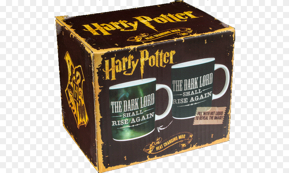 Harry Potter Dark Mark Heat Changing Mug Harry Potter, Cup, Box, Cardboard, Carton Png